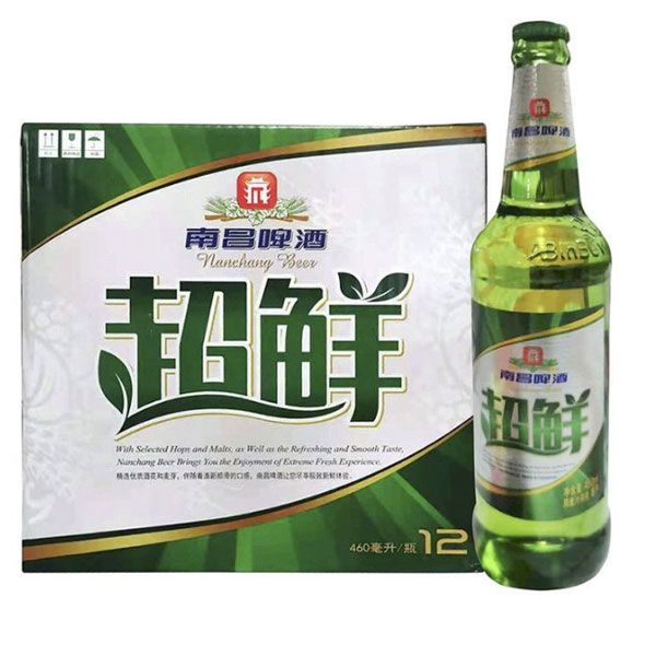 江西特产拉罐南昌超鲜8度460ML*12瓶